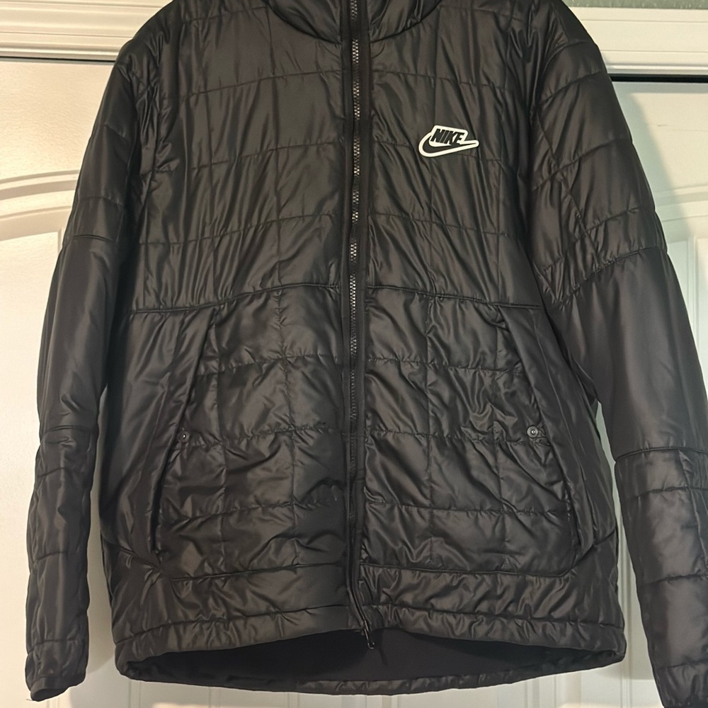 Nike Charcoal Quilted Jacket